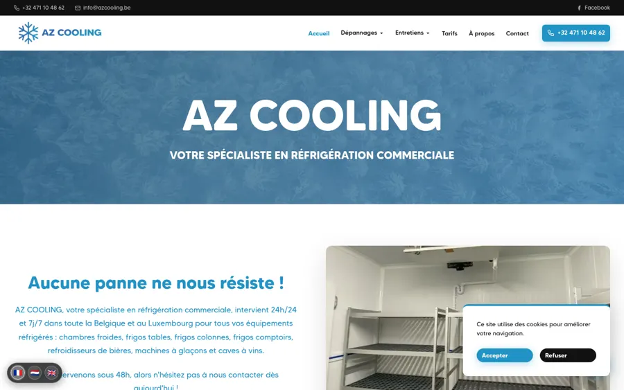 Site AZ Cooling