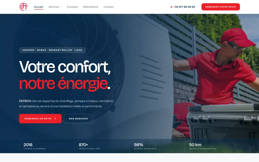 Site CH Tech SRL