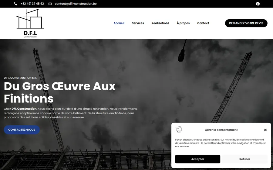 Site D.F.L Construction