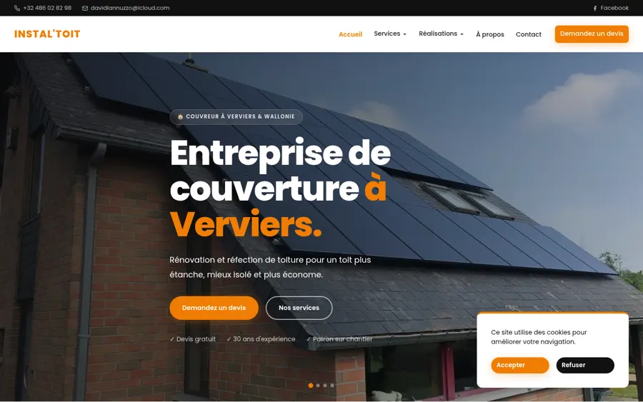 Site Instal Toit