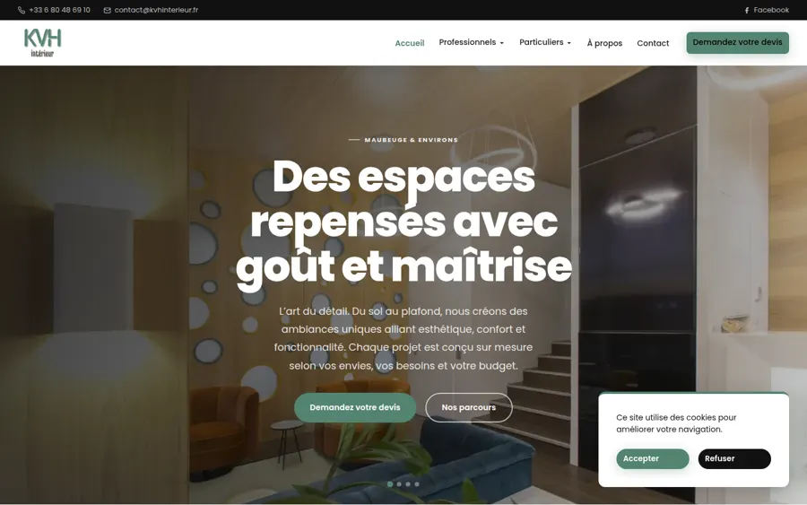 Site KVH Intérieur