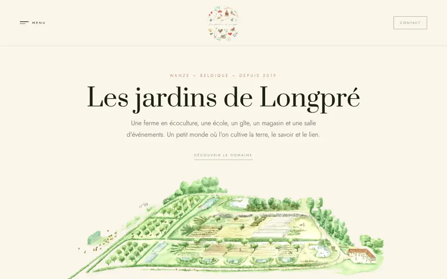 Site Les Jardins de Longpré