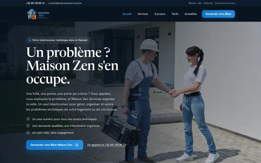Site Maison Zen Services