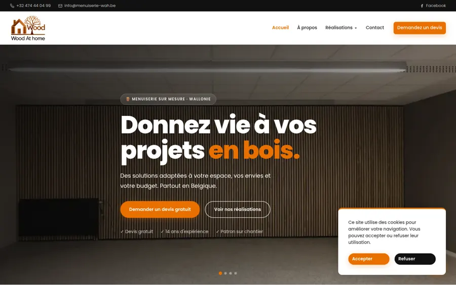 Site Wood At Home