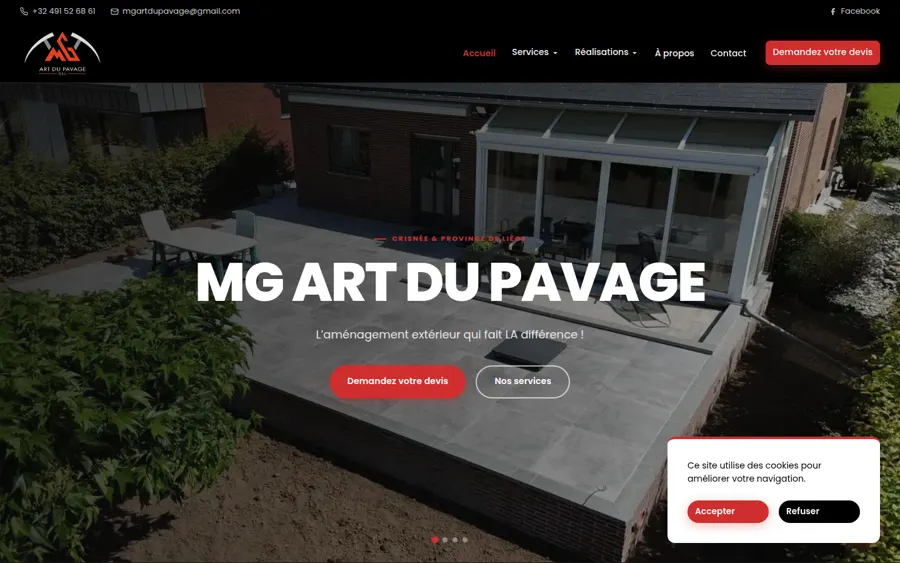 Site MG ART DU PAVAGE