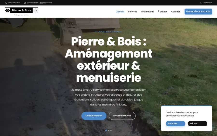 Site Pierre & Bois