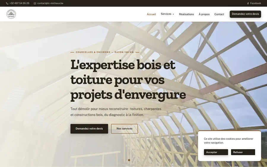 Site Toiture Michaux