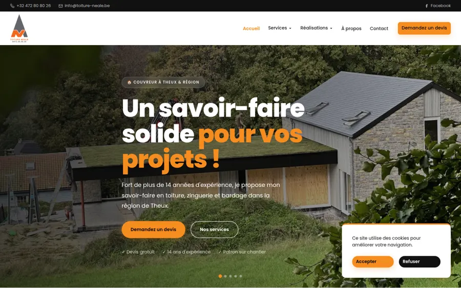 Site Toiture Neale