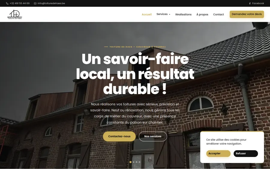 Site Toiture De Haes