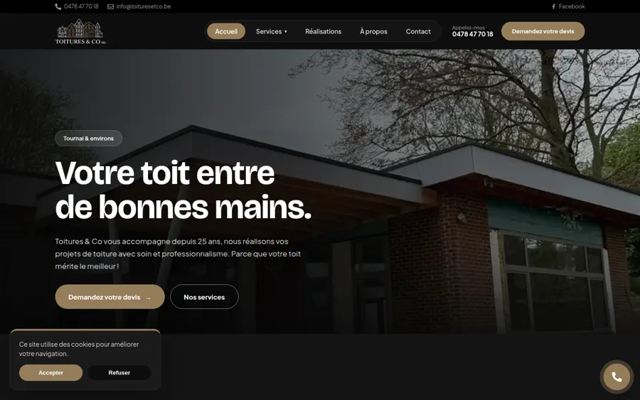 Site Toitures & Co - Ludovic Deroubaix
