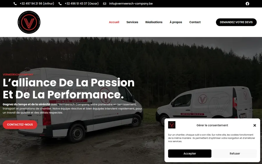 Site Vermeersh Compagny