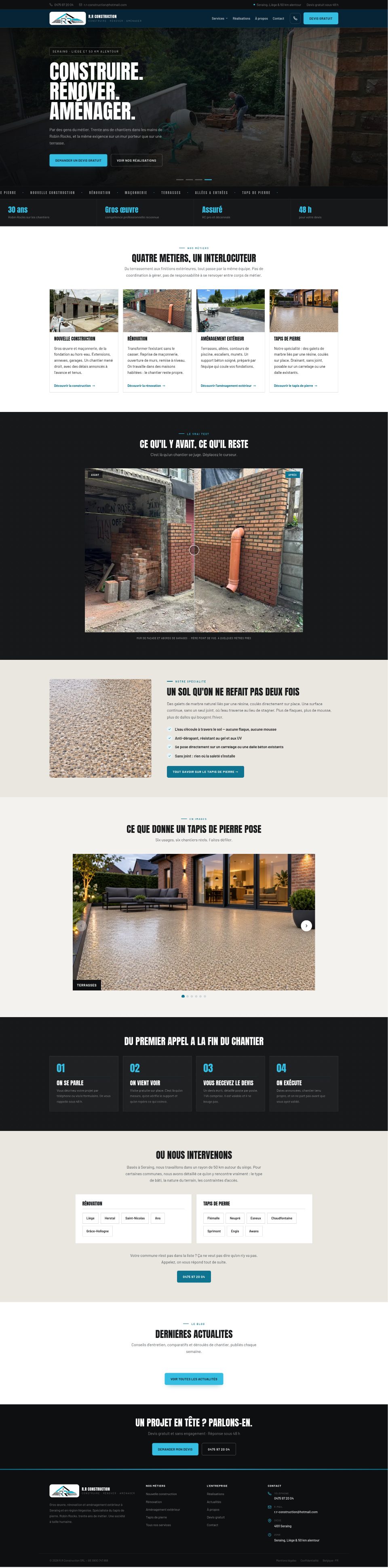 Site R.R Construction